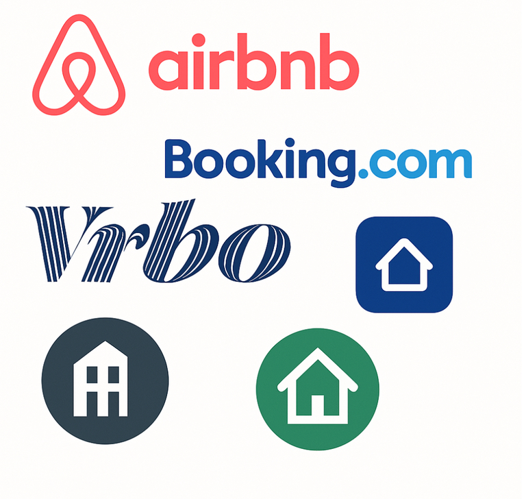 Publicamos en Airbnb, Booking.com y Vrbo